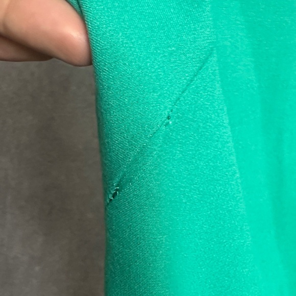 Banana Republic Teal Mini Dress with Cutout Accents - Picture 4 of 4